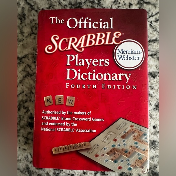 Merriam Webster Official Scrabble Players Dictionary Fourth Edition - Picture 16 of 16